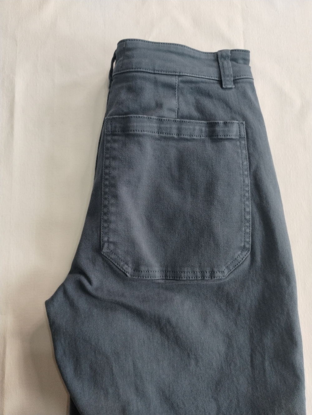 Everlane Women's Slate Blue Chinos Size (2) - Picture 9 of 11